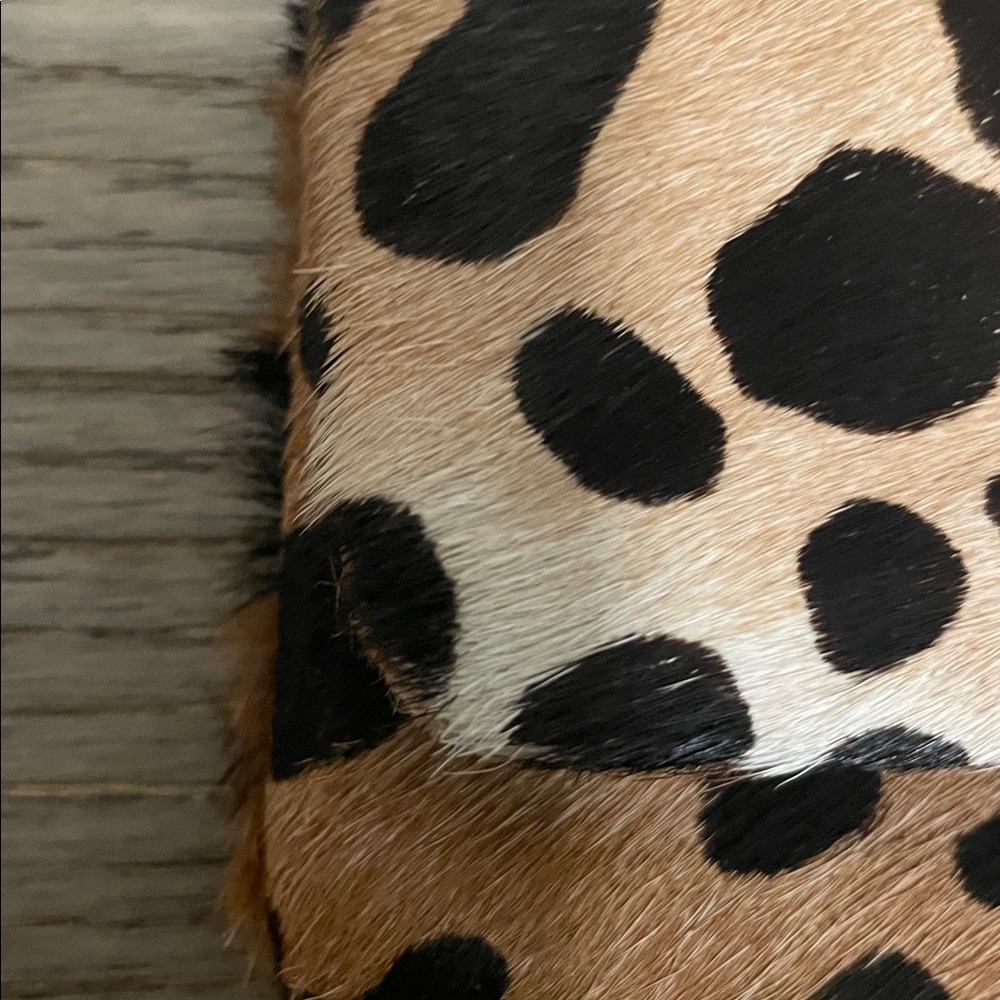 Clare V leopard print foldover clutch - Picture 7 of 12